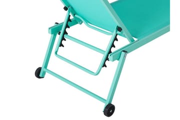 Solsäng turkos PORTOFINO - Grön - Utemöbler & utemiljö - Utestol & trädgårdsstol - Solsäng & solvagn