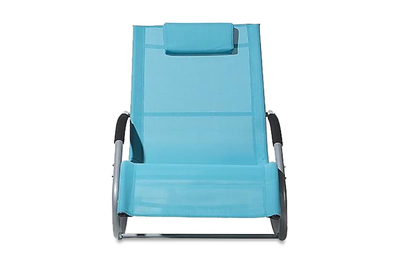 Solstol Carano 149 cm - Blå - Utemöbler & utemiljö - Utestol & trädgårdsstol - Solstol