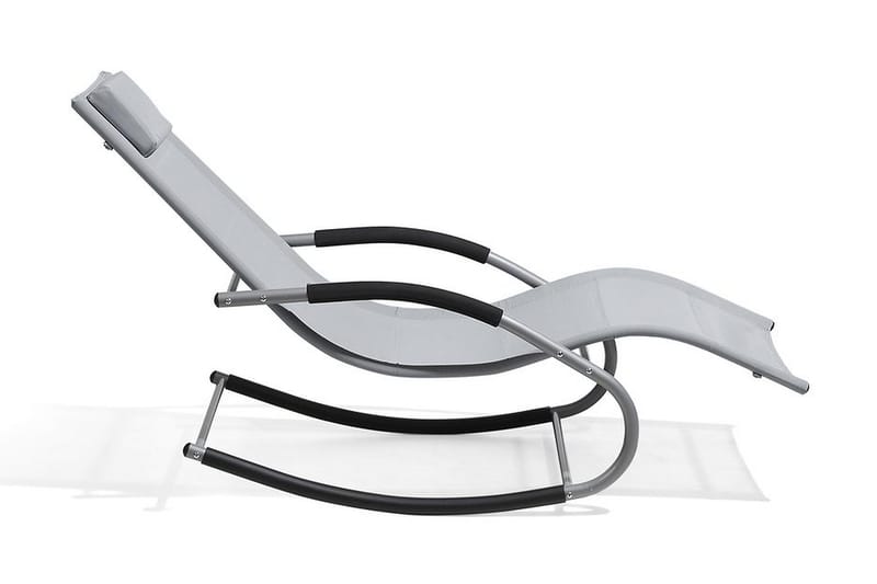 Solstol Carano 149 cm - Grå - Utemöbler & utemiljö - Utestol & trädgårdsstol - Solstol