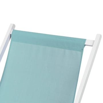 Solstol Locri Ii - Blå, Vit - Utemöbler & utemiljö - Utestol & trädgårdsstol - Solstol - Däckstol