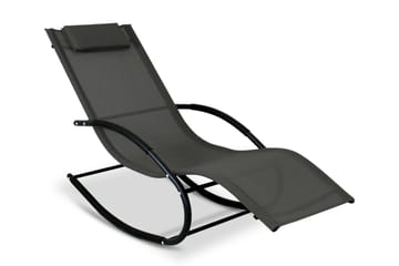 Solstol Solberg 146 cm - Antracit - Utemöbler & utemiljö - Utestol & trädgårdsstol - Solstol