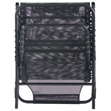 Solstol utomhus Ambato Fällbar - Svart - Utemöbler & utemiljö - Utestol & trädg årdsstol - Solsäng & solvagn