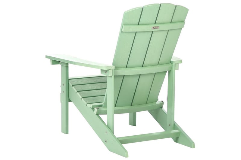 Trädgårdsstol Adirondack - Grön, 75x88x88 cm - Utemöbler & utemiljö - Utestol & trädgårdsstol - Solstol - Däckstol