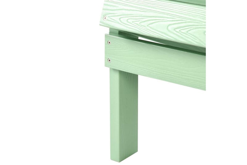 Trädgårdsstol Adirondack - Grön, 75x88x88 cm - Utemöbler & utemiljö - Utestol & trädgårdsstol - Solstol - Däckstol