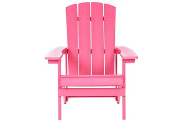 Trädgårdsstol Adirondack - Rosa, 75x88x88 cm - Utemöbler & utemiljö - Utestol & trädgårdsstol - Solstol - Däckstol