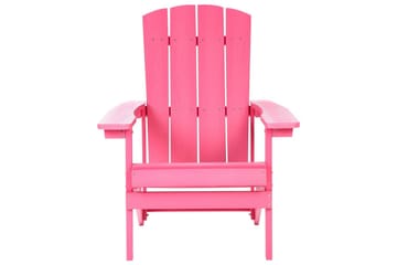 Trädgårdsstol Adirondack - Rosa, 75x88x88 cm - Utemöbler & utemiljö - Utestol & trädgårdsstol - Solstol - Däckstol