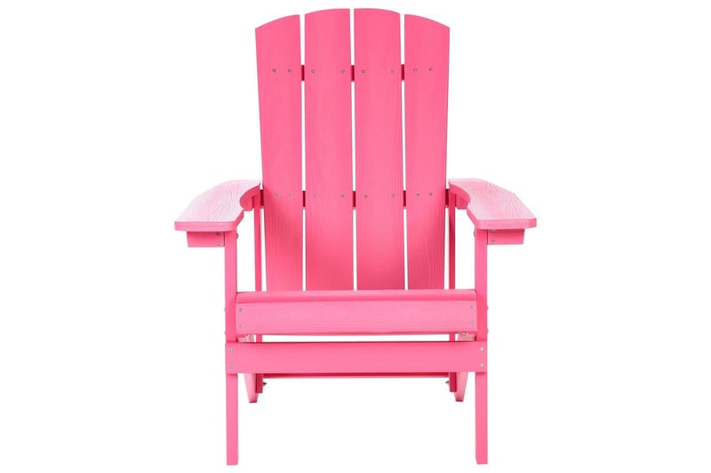 Trädgårdsstol Adirondack - Rosa, 75x88x88 cm - Utemöbler & utemiljö - Utestol & trädgårdsstol - Solstol - Däckstol