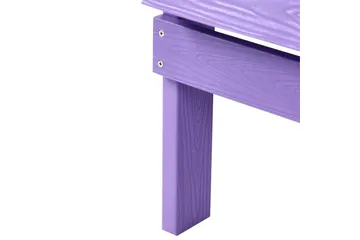 Trädgårdsstol Adirondack - Violett, 75x88x88 cm - Utemöbler & utemiljö - Utestol & trädgårdsstol - Solstol - Däckstol
