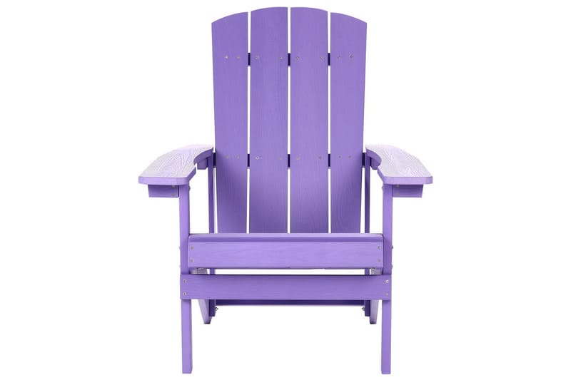 Trädgårdsstol Adirondack - Violett, 75x88x88 cm - Utemöbler & utemiljö - Utestol & trädgårdsstol - Solstol - Däckstol