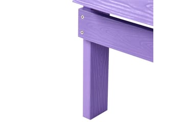 Trädgårdsstol Adirondack - Violett, 75x88x88 cm - Utemöbler & utemiljö - Utestol & trädgårdsstol - Solstol - Däckstol