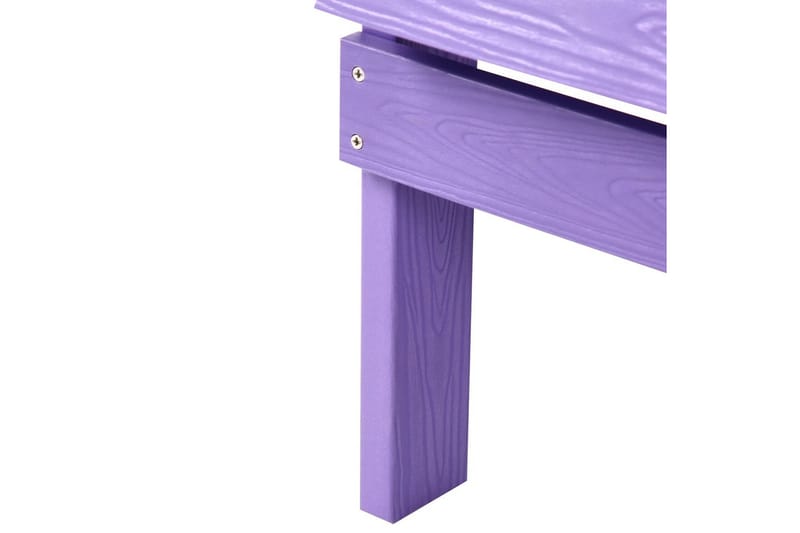 Trädgårdsstol Adirondack - Violett, 75x88x88 cm - Utemöbler & utemiljö - Utestol & trädgårdsstol - Solstol - Däckstol