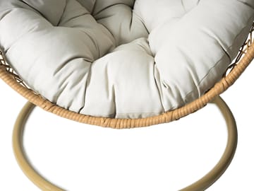 Solvero Hängstol utomhus - svart, beige - Utemöbler & utemiljö - Utestol & trädgårdsstol - Hängfåtölj & hängstol utomhus