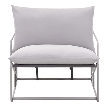 Stol utomhus med Dyna Ponte - Grå - Utemöbler & utemiljö - Utestol & trädgårdsstol - Utefåtölj & loungefåtölj