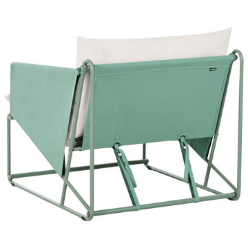 Stol utomhus med Dyna Ponte - Grön/Beige - Utemöbler & utemiljö - Utestol & trädgårdsstol - Utefåtölj & loungefåtölj