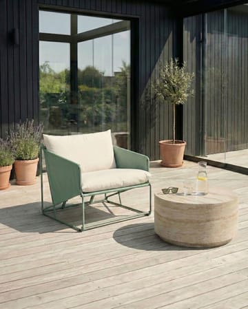 Stol utomhus med Dyna Ponte - Grön/Beige - Utemöbler & utemiljö - Utestol & trädgårdsstol - Utefåtölj & loungefåtölj