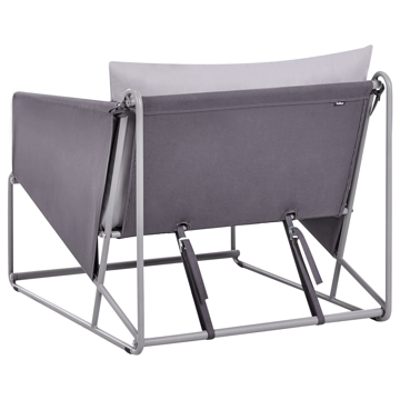 Stol utomhus med Dyna Ponte - Grå - Utemöbler & utemiljö - Utestol & trädgårdsstol - Utefåtölj & loungefåtölj