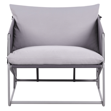 Stol utomhus med Dyna Ponte - Grå - Utemöbler & utemiljö - Utestol & trädgårdsstol - Utefåtölj & loungefåtölj