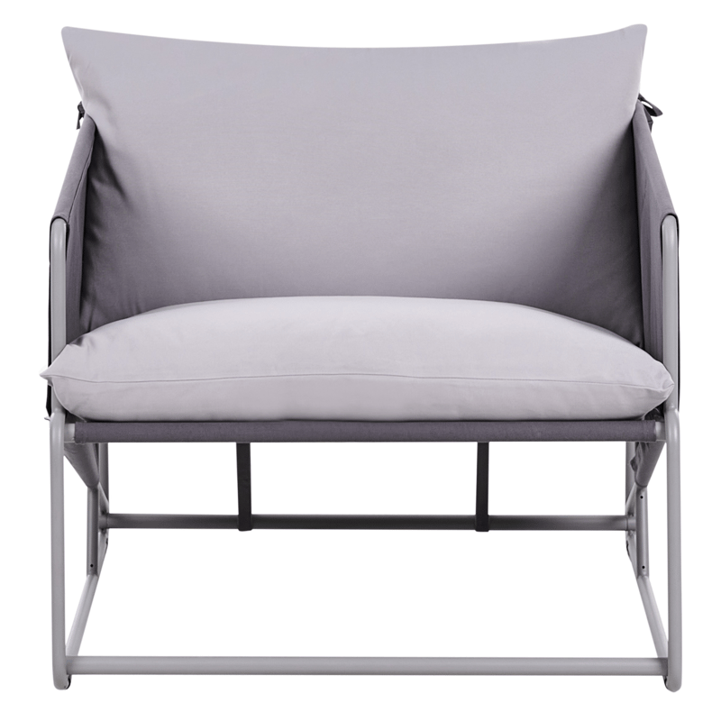 Stol utomhus med Dyna Ponte - Grå - Utemöbler & utemiljö - Utestol & trädgårdsstol - Utefåtölj & loungefåtölj