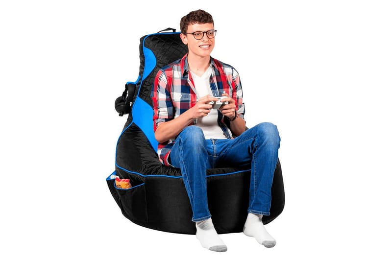Sufian Sittsäck Utomhus 90 cm - Blå/Svart - Utemöbler & utemiljö - Utestol & trädgårdsstol - Sittsäckar utomhus