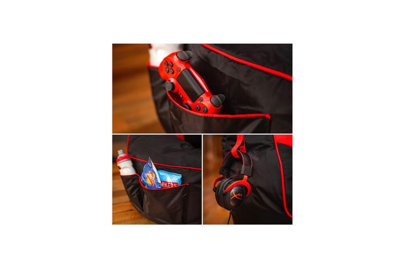 Sufian Sittsäck Utomhus 90 cm - Red/Svart - Utemöbler & utemiljö - Utestol & trädgårdsstol - Sittsäckar utomhus