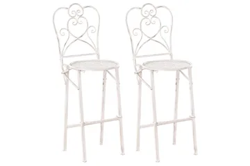 Trädgårdsbarstolar set om 2 Trieste - Utemöbler & utemiljö - Utestol & trädgårdsstol - Barstol utomhus