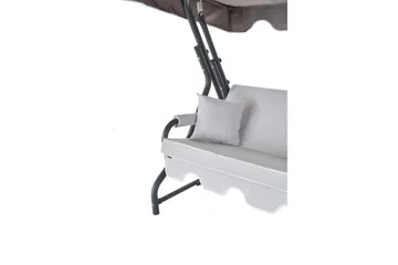 Trädgårdsdubbelgunga Laziuki (170 x 165 x 110 cm) Flerfärgad - Flerfärgad - Utemöbler & utemiljö - Utestol & trädgårdsstol - Hängfåtölj & hängstol utomhus