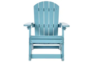 Trädgårdsgungstol Adirondack - Blå - Utemöbler & utemiljö - Utestol & trädgårdsstol - Gungstol utomhus