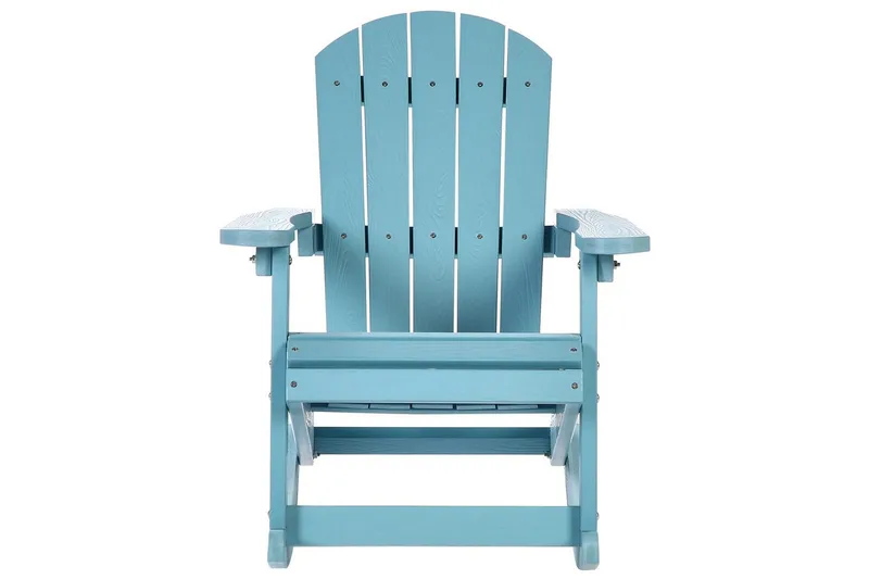 Trädgårdsgungstol Adirondack - Blå - Utemöbler & utemiljö - Utestol & trädgårdsstol - Gungstol utomhus