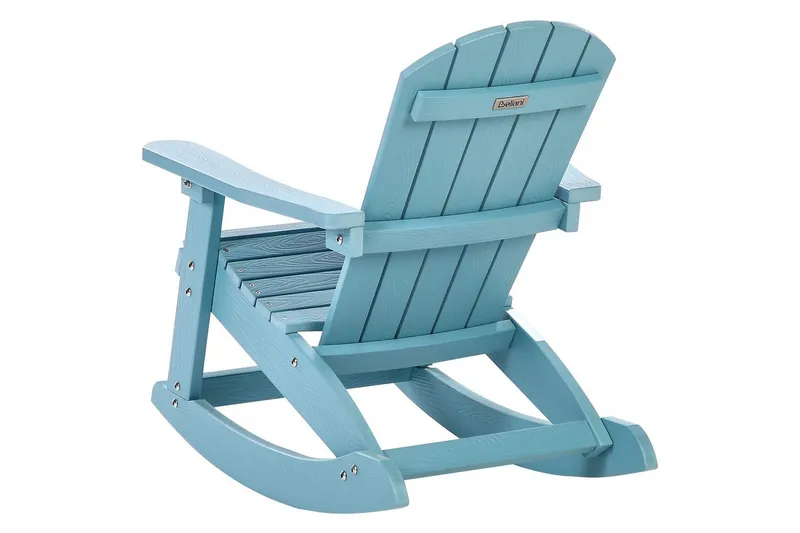 Trädgårdsgungstol Adirondack - Blå - Utemöbler & utemiljö - Utestol & trädgårdsstol - Gungstol utomhus