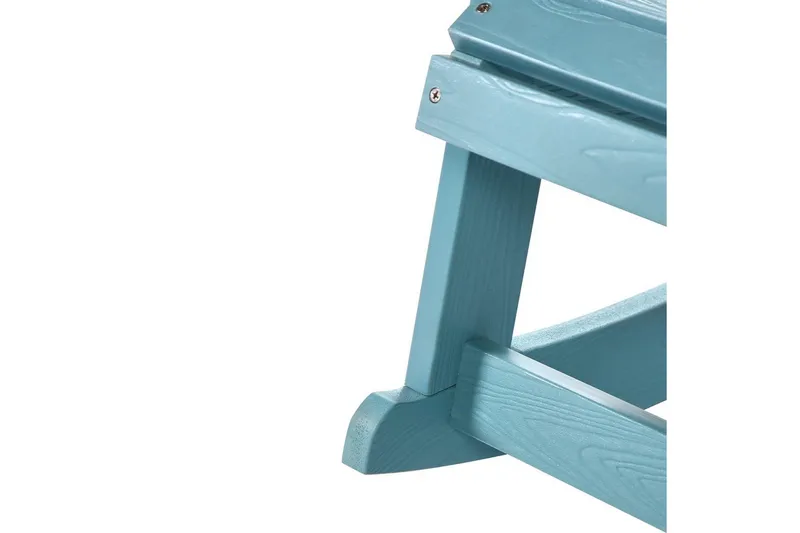 Trädgårdsgungstol Adirondack - Blå - Utemöbler & utemiljö - Utestol & trädgårdsstol - Gungstol utomhus