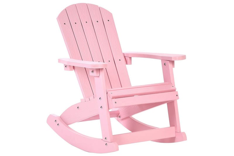 Trädgårdsgungstol Adirondack, Rosa