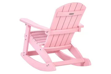 Trädgårdsgungstol Adirondack - Rosa - Utemöbler & utemiljö - Utestol & trädgårdsstol - Gungstol utomhus