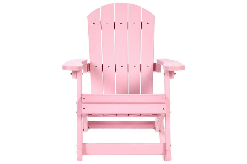 Trädgårdsgungstol Adirondack - Rosa - Utemöbler & utemiljö - Utestol & trädgårdsstol - Gungstol utomhus