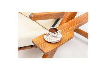 Trädgårdssingelgunga Limca Gunga Grädde - Grädde - Utemöbler & utemiljö - Utestol & trädgårdsstol - Hängfåtölj & hängstol utomhus