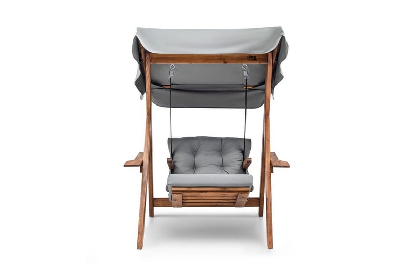 Trädgårdssingelgunga Limca Gunga Grå - Grå - Utemöbler & utemiljö - Utestol & trädgårdsstol - Hängfåtölj & hängstol utomhus