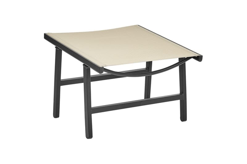 Trädgårdsstol Marceddi - Beige, svart - Utemöbler & utemiljö - Utestol & trädgårdsstol - Utefåtölj & loungefåtölj