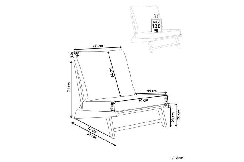 Trädgårdsstol Micciano - Utemöbler & utemiljö - Utestol & trädgårdsstol - Utefåtölj & loungefåtölj