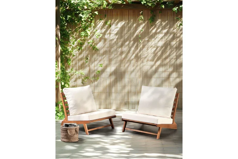 Trädgårdsstol set om 2 Micciano - Utemöbler & utemiljö - Utestol & trädgårdsstol - Utefåtölj & loungefåtölj