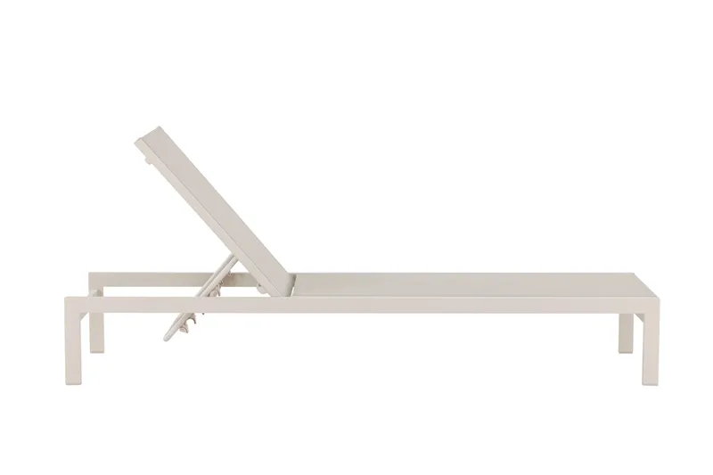 Tunis Solsäng Beige - Beige - Utemöbler & utemiljö - Utestol & trädgårdsstol - Solsäng & solvagn