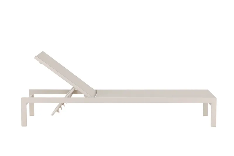 Tunis Solsäng Beige - Beige - Utemöbler & utemiljö - Utestol & trädgårdsstol - Solsäng & solvagn