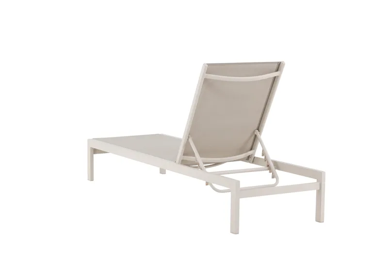 Tunis Solsäng Beige - Beige - Utemöbler & utemiljö - Utestol & trädgårdsstol - Solsäng & solvagn