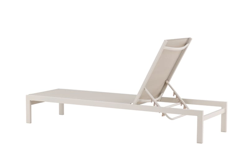 Tunis Solsäng Beige - Beige - Utemöbler & utemiljö - Utestol & trädgårdsstol - Solsäng & solvagn