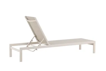 Tunis Solsäng Beige - Beige - Utemöbler & utemiljö - Utestol & trädgårdsstol - Solsäng & solvagn