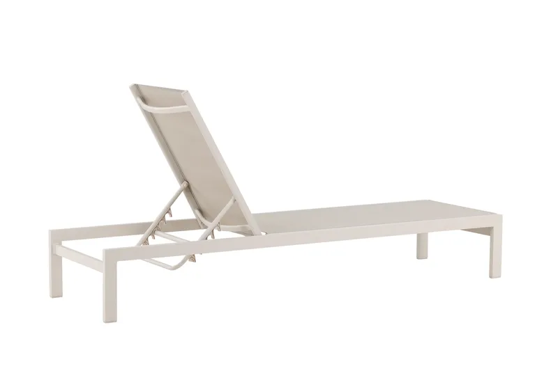 Tunis Solsäng Beige - Beige - Utemöbler & utemiljö - Utestol & trädgårdsstol - Solsäng & solvagn