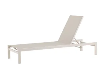 Tunis Solsäng Beige - Beige - Utemöbler & utemiljö - Utestol & trädgårdsstol - Solsäng & solvagn