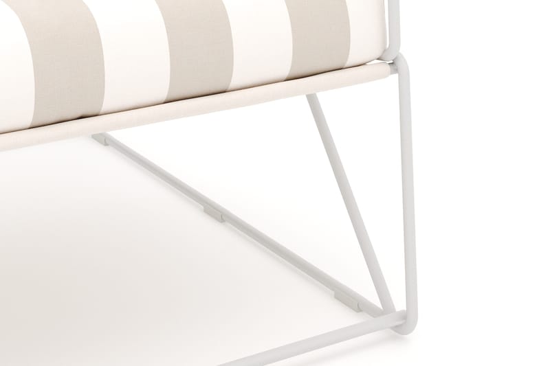 Usteryd loungefåtölj utomhus - Beige/Striped - Utemöbler & utemiljö - Utestol & trädgårdsstol - Utefåtölj & loungefåtölj