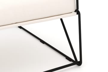 Usteryd loungefåtölj utomhus - Svart/Beige - Utemöbler & utemiljö - Utestol & trädgårdsstol - Utefåtölj & loungefåtölj