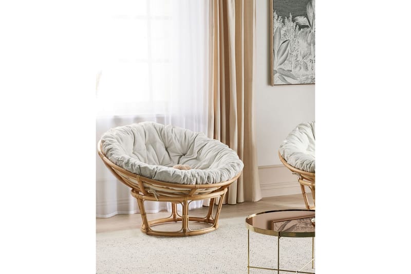 Utefåtölj Giorgio - Natural/Beige - Utemöbler & utemiljö - Utestol & trädgårdsstol - Utefåtölj & loungefåtölj