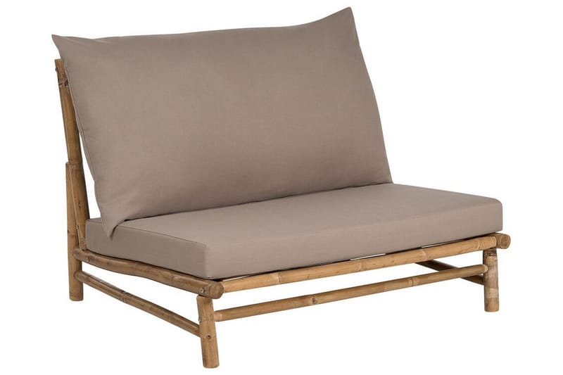 Utefåtölj Rosthern - Ljusbrun/Beige - Utemöbler & utemiljö - Utestol & trädgårdsstol - Utefåtölj & loungefåtölj