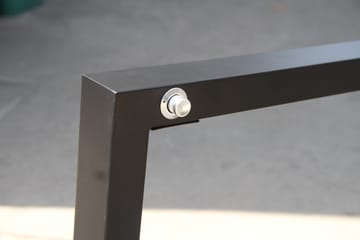 Utefåtölj Palermo 3-pos fällbar - svart - Utemöbler & utemiljö - Utestol & trädgårdsstol - Positionsstol